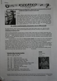 Josefův Důl, J. K. Tyl, Josefodolské divadelní jaro, Kukátko č. 1, 2010