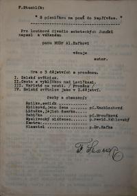 Sobotka, Junák Divadélko LD, S písničkou na pouť do Nepřívěce