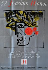 Hronov, 52. Jiráskův Hronov, plakát 1982