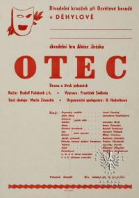 Děhylov, Osvětová beseda, Otec - plakát