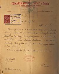 Horní Bradlo, Sokol, Vrah, 1925