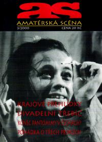 Amatérská scéna, titulní strana, 2000/3