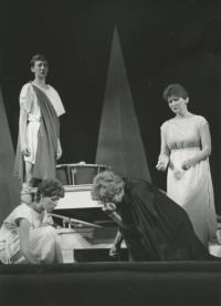 Mladá Boleslav, Kolár, div. soubor DK ROH AZNP, Ifigenie v Aulidě, JH 1986