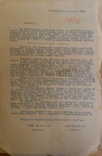 Sádek, SDO Klicpera, Spolková dokumentace