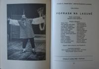 Úpice. JDO, Poprask na laguně, Divadelní Třebíč 1994, programová brožura