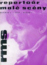 Repertoár malé scény, titulní strana, 1967/6
