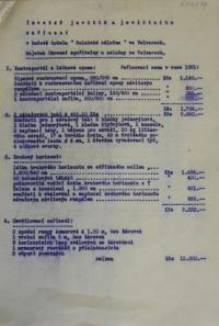 Velvary, Tyl, vybavení jeviště, 1931, s 1