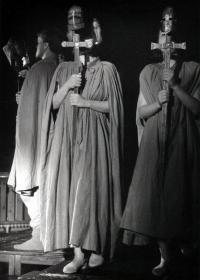 Třeboň, PEKUF, Píseň o lásce a smrti korneta Kryštofa Rilka, NP Loutkářská Chrudim 1989