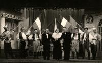 Praha-Kobylisy, Lidové divadlo, Byli jsme a budem, 1947