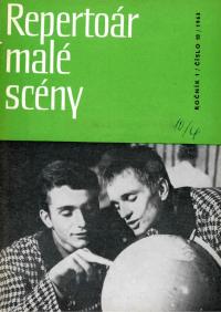 Repertoár malé scény, titulní strana, 1963/10