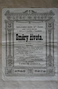 Černilov, Tyl, Sbírka plakátů, 1898 - 1923