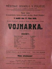 Skuteč, DrDO, Vojnarka - plakát, 1920