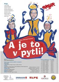 Pelhřimov, Rieger, A je to v pytli! - plakát, 2015
