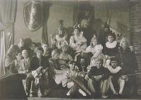 Lysá nad Labem, výstava DIVADLO JE PODIVUHODNÁ VĚC..., Jeho urozenost pan měšťák, 1955, výstavní panel, 2018