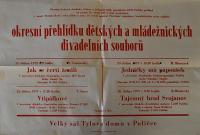 Polička, OP dětských a mládežníckých divadelních souborů - plakát, 1979