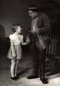 Trhové Sviny, Igla, div. soubor ZV ROH, Maryša, 1962