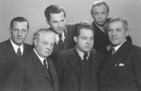 Mladá Boleslav, Kolár, fotodokumentace 1913-1935, Režisérská rada divadelního spolku Kolár v Mladé Boleslavi, 1942