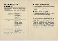 Nymburk, POAN, Co je to žít? Lidsky!, 1974
