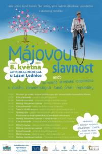 Brno, Mimi fortunae, Lednice, Májová slavnost - plakát, 2010