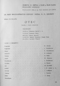 Hronov, MAJ, Otec, 1958