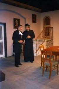 Trhové Sviny, Divadlo Otty Schwarzmüllera, Dalskabáty, hříšná ves, 1998