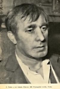 Praha, Propagační tvorba, Ferdinand Čulík v roli Jakuba Obervy, 1957