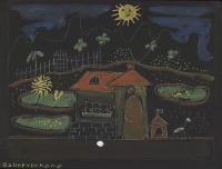 ZELENKA František, nezjištěný balet, návrh opony