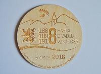 Budětice, Výstava 1888 - 1898 - 1918 Hasiči, Divadlo, Vznik ČSR