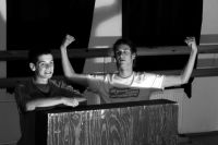 Hlučín, LDO ZUŠ, Chlap, děd, vnuk, pes a hrob, 2007