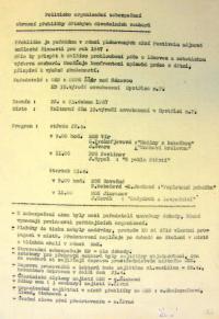 Bystřice nad Pernštejnem, Okresní přehlídka dětských divadelních souborů a souborů dospělých hrajících pro děti 1987