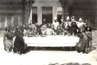 Hořice na Šumavě, Pašijové hry – Poslední večeře Páně, 1897