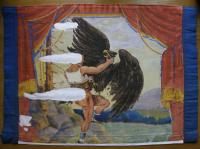 Holýšov, Loutkové divadlo, opona, 30. léta 20. stol.