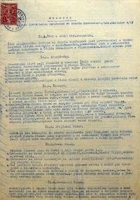 Starý Bozděchov, Spolek divadelních ochotníků, stanovy, 1932