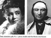 Kutná Hora, Tyl, členky souboru, Věra Hlavatá a Anna Krausová