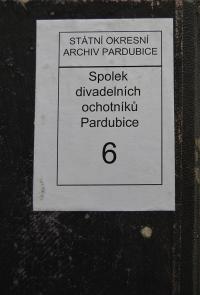 Pardubice, Studentské divadelní sdružení, Kniha zápisů, 1920 - 1921