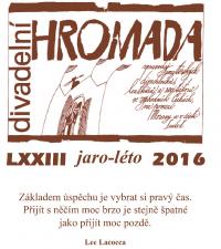 Divadelní HROMADA 2016, č. 73