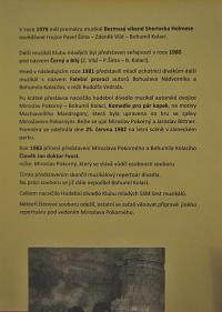 Lysá nad Labem, výstava DIVADLO JE PODIVUHODNÁ VĚC..., výstavní panel, 2018