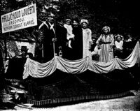 Alegorický vůz:Havlíčkovo loučení s rodinou