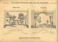 Máca, dekorace statek,boží muka