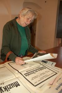 Chudenice, plakáty ochotnického divadla, Anna Horáková, s. a.