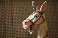 Lešná u Valašského Meziříčí, zámek, výstava Úchvatný svět historických loutek, ze sbírky manž. Jiráskových, 1. 5.- 31. 8. 2013