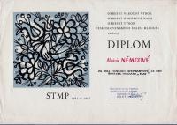 Zubří, DP ZK Gumárny, diplom Past, 1966