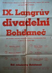 Sezemice, Spolek divadelních ochotníků, plakáty