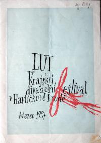 Havlíčkův Brod, Krajský divadelní festival 1957 - program