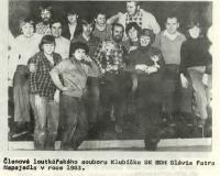 Napajedla, Klubíčko, členové souboru, 1983