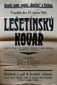 Čistěves, SDO Havlíček, Plakáty