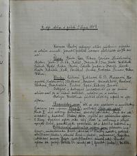 Pardubice, Studentské divadelní sdružení, Kniha zápisů, 1918 - 1920