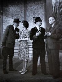 Praha-Kobylisy, Lidové divadlo, Bejvávalo, 1941