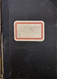 Sádek, SDO Klicpera, Kniha doručené pošty, 1940 - 1950