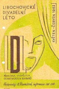 Libochovické divadelní léto 1962 - plakát
